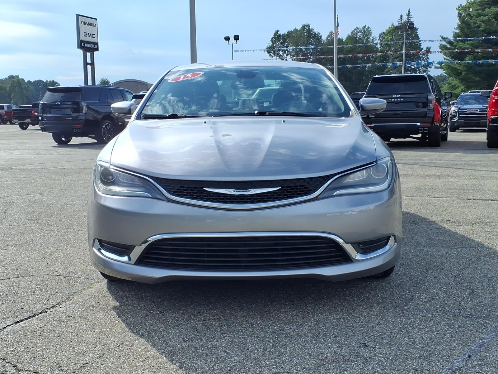 Used 2015 Chrysler 200 Limited with VIN 1C3CCCAB5FN613012 for sale in Dowagiac, MI