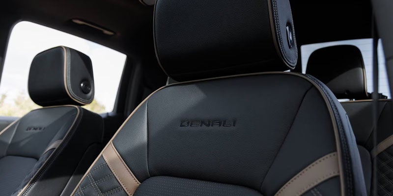2026 GMC Canyon Denali interior with premium seating